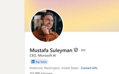 This is Why I Troll Mustafa Suleyman (Microsoft AI CEO) on LinkedIN